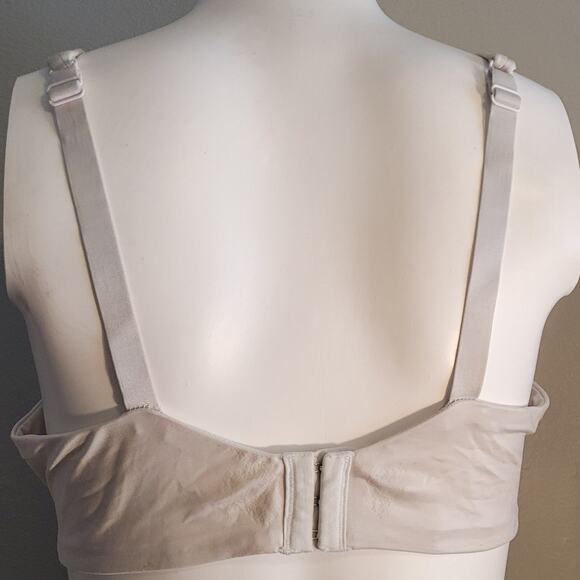 WARNER’S 01581 Easy Does It Underwire Bra 40D Beige Full Coverage Plus Size - Picture 2 of 8